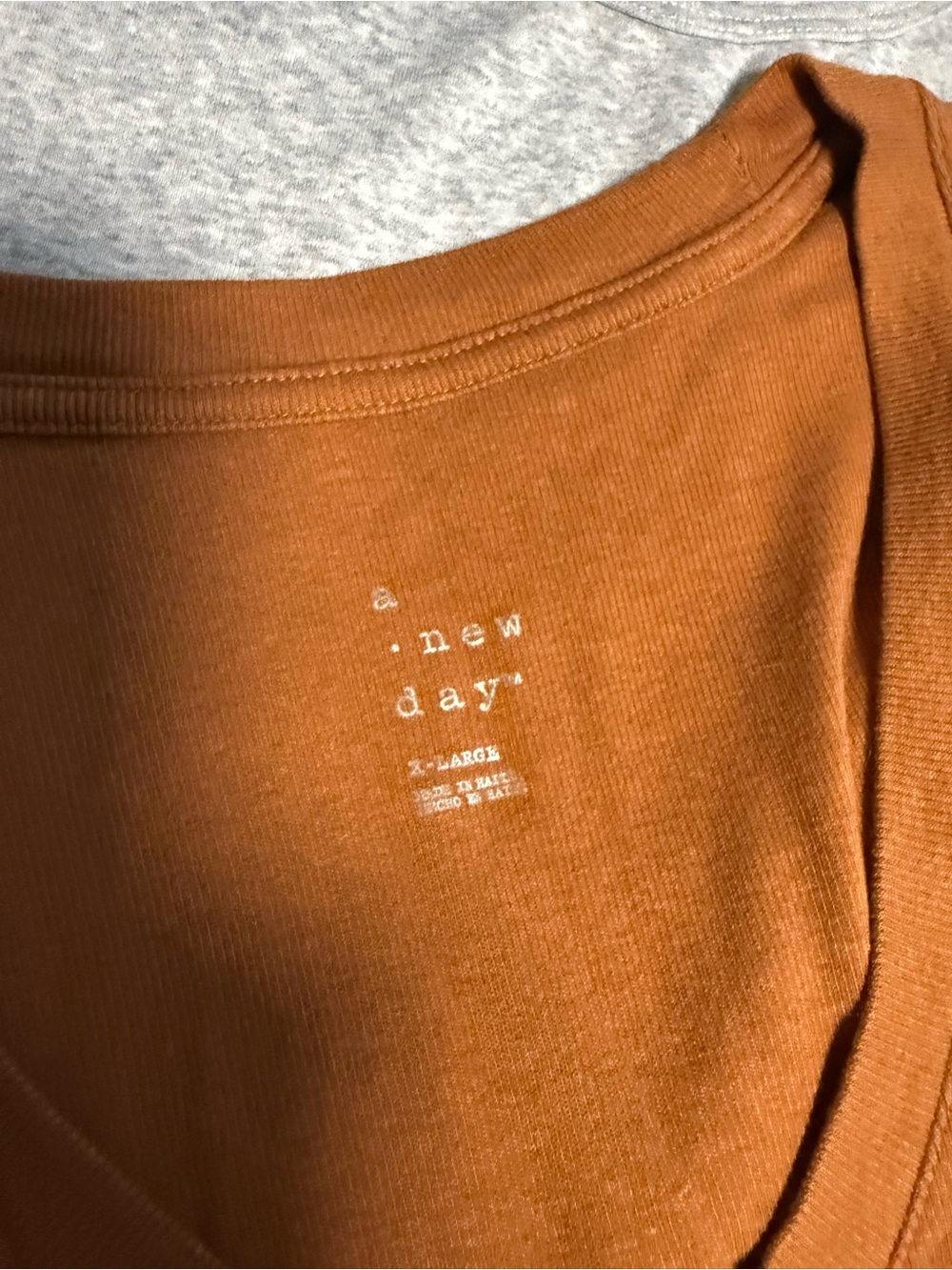 Set of 4 Tank Tops - Rust, Olive, Coral, Heather Gray - Picture 2 of 5